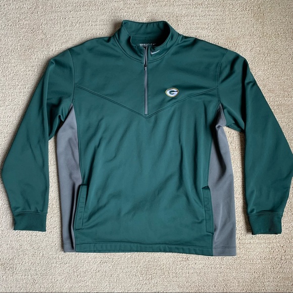 Nike Other - Nike Golf Green Bay Packets 1/4 Zip-Up